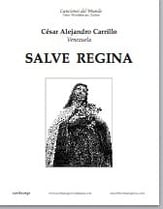 Salve Regina SATB choral sheet music cover